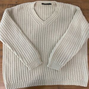 EUC Jenni Kayne cotton cabin sweater